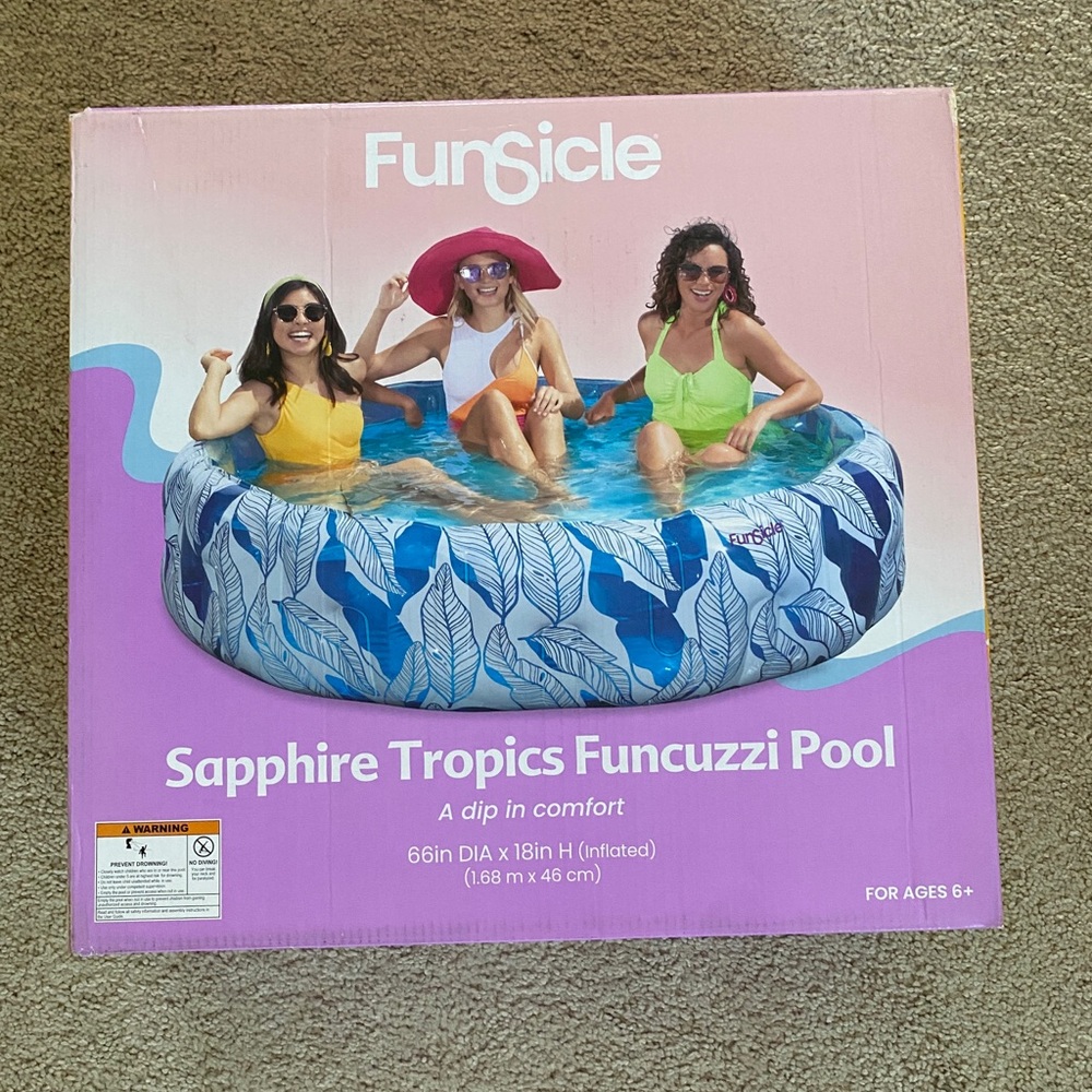 New Round Inflatable Pool - Picture 6 of 9